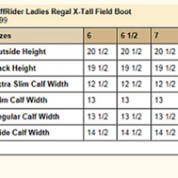 New Tuffrider Regal X-Tall Field Tall Boots riding equestrian - 7 Regular $309 - Picture 8 of 8